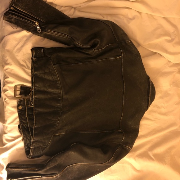 Guess Marciano Leather Biker Jacket - Picture 4 of 4